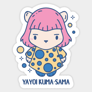 Yayoi Kuma-Sama Funny Animal pun Sticker